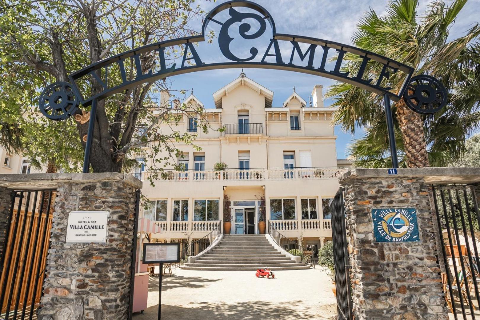 Villa Camille Hotel & Spa Баньюль-сюр-Мер Экстерьер фото